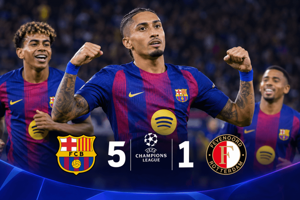 Barcelona vs Feyenoord
