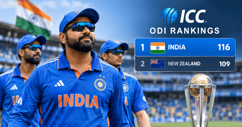 ICC ODI rankings India