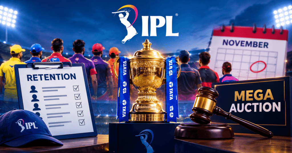 IPL 2027 retention window