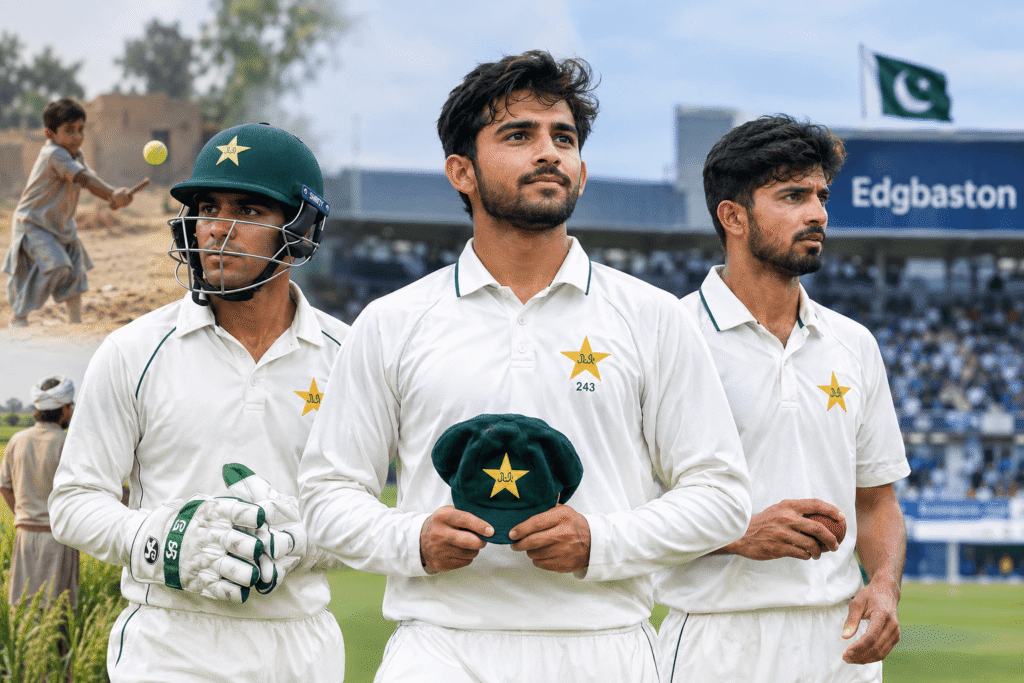 Pakistan Edgbaston debutants
