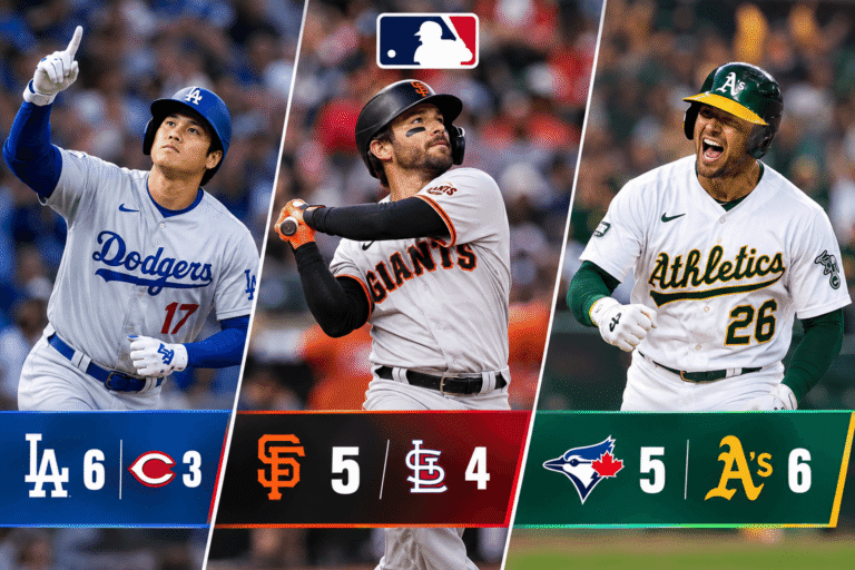 MLB scores roundup for September 7, 2026
